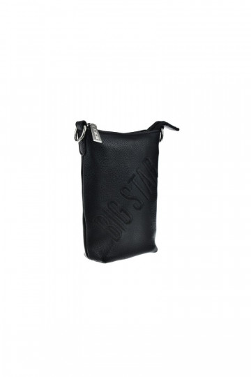 Petit sac à main Big Star en cuir écologique NN574079 noir 2
