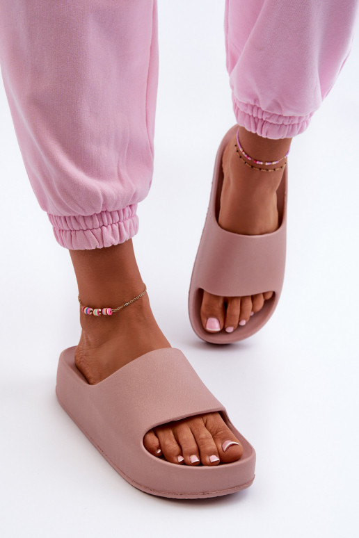 Tongs femme à plateforme Tongs légères rose Airaplea Tongs femme à plateforme Tongs légères rose Airaplea