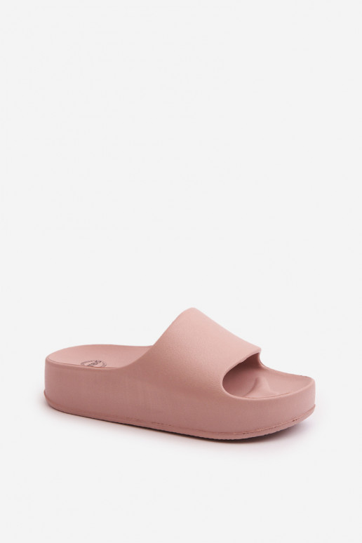 Tongs femme à plateforme Tongs légères rose Airaplea Tongs femme à plateforme Tongs légères rose Airaplea