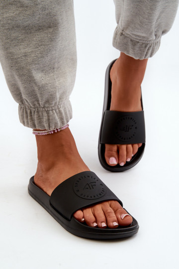 Damespantoffels 4FMM00FFLIF045-20S zwart