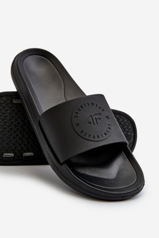 Herenpantoffels 4FMM00FFLIM047A-20S zwarte kleur Herenpantoffels 4FMM00FFLIM047A-20S zwarte kleur