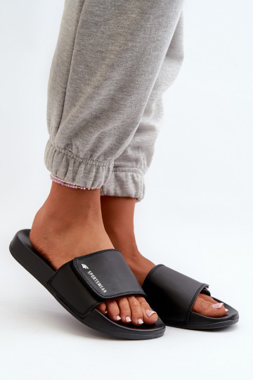 Damenhausschuhe 4FMM00FFLIF031A-20S schwarz 2