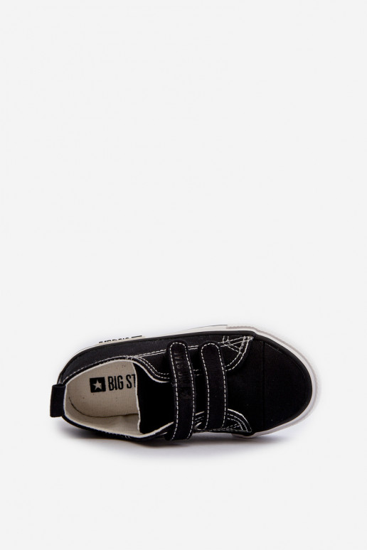 Kinder-Freizeitschuhe mit Klebeverschlüssen Big Star LL374015 in der Farbe Schwarz Kinder-Freizeitschuhe mit Klebeverschlüssen Big Star LL374015 in der Farbe Schwarz