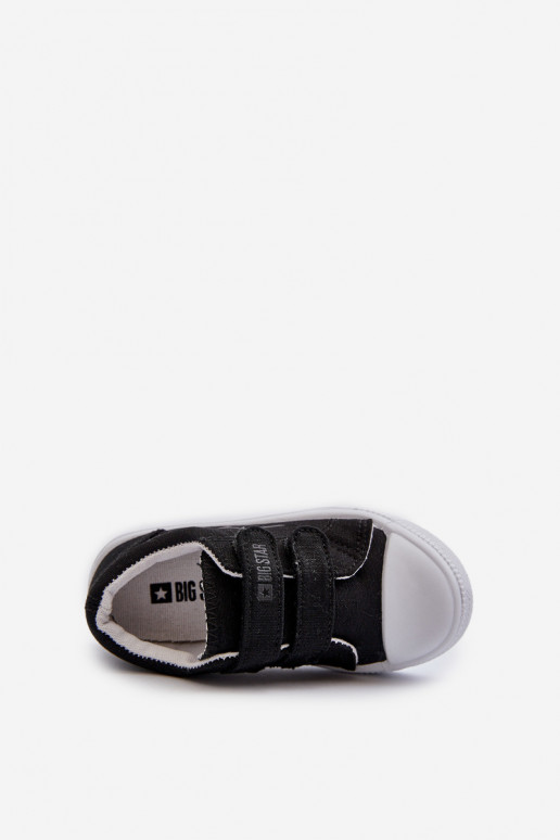 Chaussures de loisirs enfant avec attaches adhésives Big Star NN374111 couleur noir Chaussures de loisirs enfant avec attaches adhésives Big Star NN374111 couleur noir