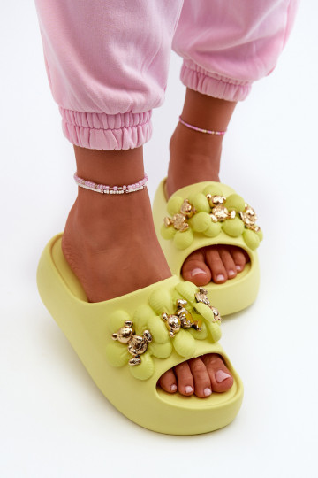 Chaussons pour femmes Chaussons légers avec de beaux détails et une semelle massive Kalkės Bremavia 2