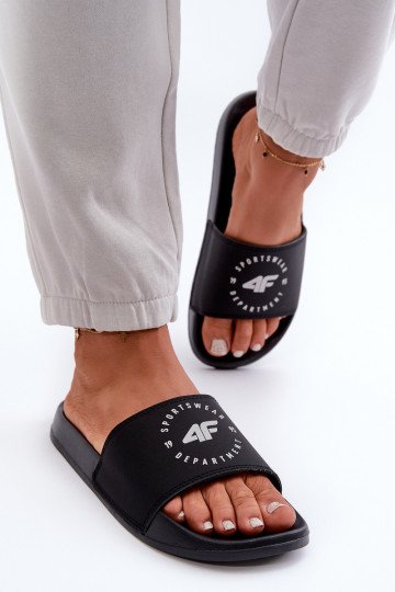 Chaussons Femme 4FMM00FFLIF044A-20S noir