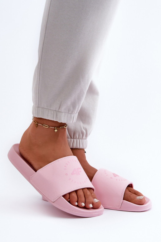 Chaussons Femme 4FMM00FFLIF044A-56S couleur rose