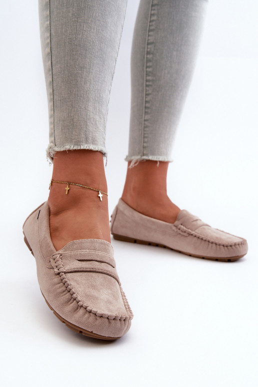 mocassins pour femmes Z en éco-daim ivoire Rerceria mocassins pour femmes Z en éco-daim ivoire Rerceria