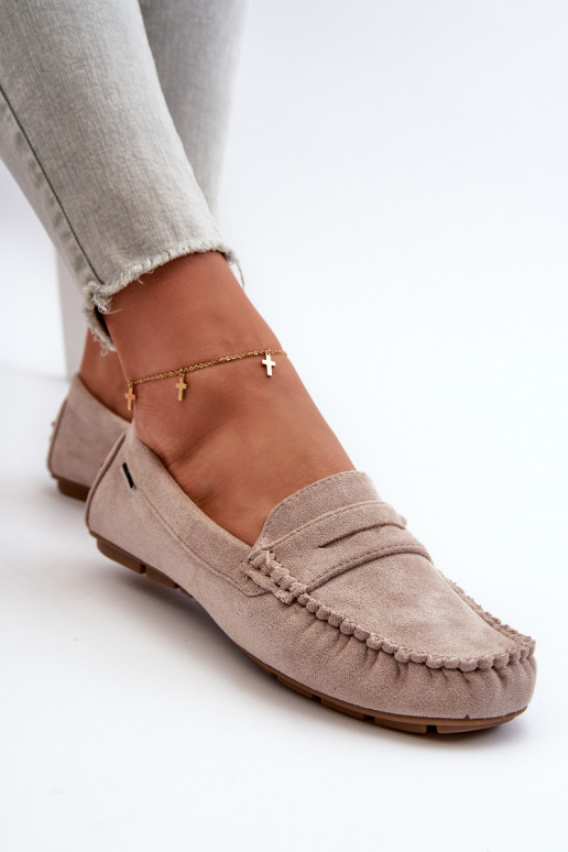 mocassins pour femmes Z en éco-daim ivoire Rerceria mocassins pour femmes Z en éco-daim ivoire Rerceria