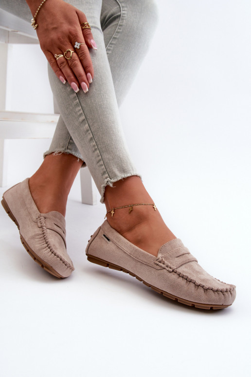 mocassins pour femmes Z en éco-daim ivoire Rerceria mocassins pour femmes Z en éco-daim ivoire Rerceria