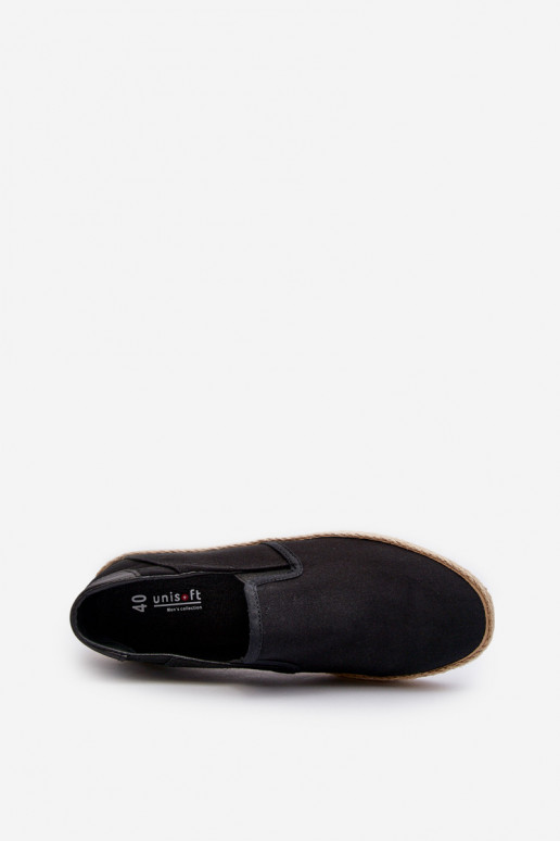 pour homme Espadrilles sneakers Su Braid couleur noir Fenen