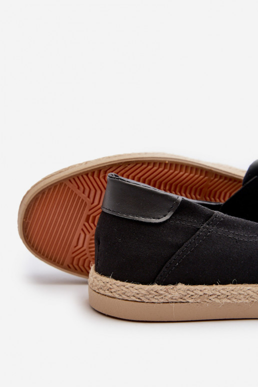 pour homme Espadrilles sneakers Su Braid couleur noir Fenen