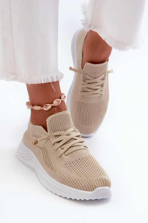 Damen-Sportschuhe des widerstandsfähigen Modells Beige von Jagelia Damen-Sportschuhe des widerstandsfähigen Modells Beige von Jagelia