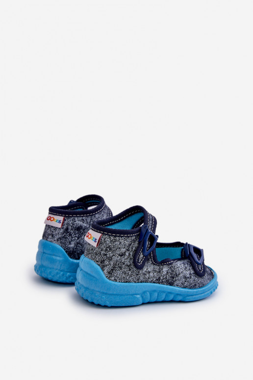 Chaussons sandales Enfants NEL 310-19 GOKIDS couleur gris