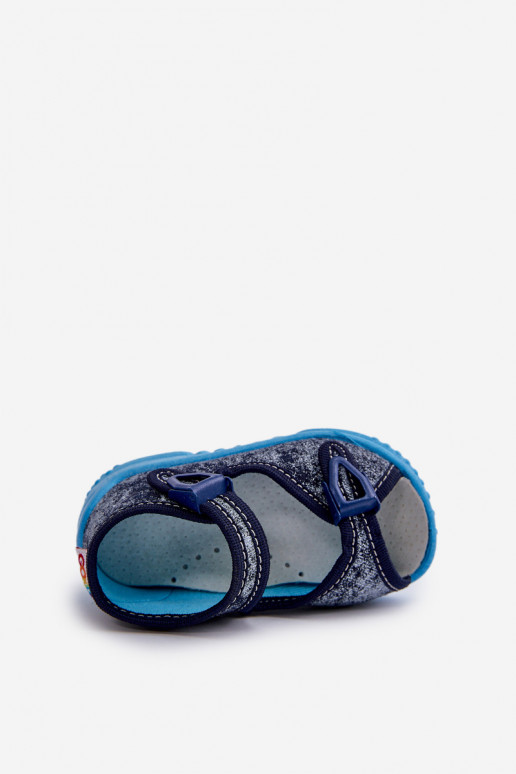 Chaussons sandales Enfants NEL 310-19 GOKIDS couleur gris