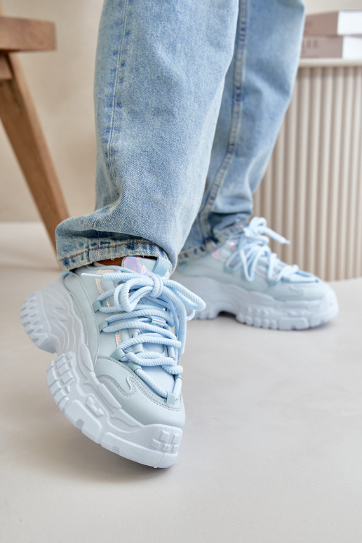 Turnschuhe Modell Schuhe Damen mit modischen massiven Sohlen blaue Farbe Nevela Turnschuhe Modell Schuhe Damen mit modischen massiven Sohlen blaue Farbe Nevela