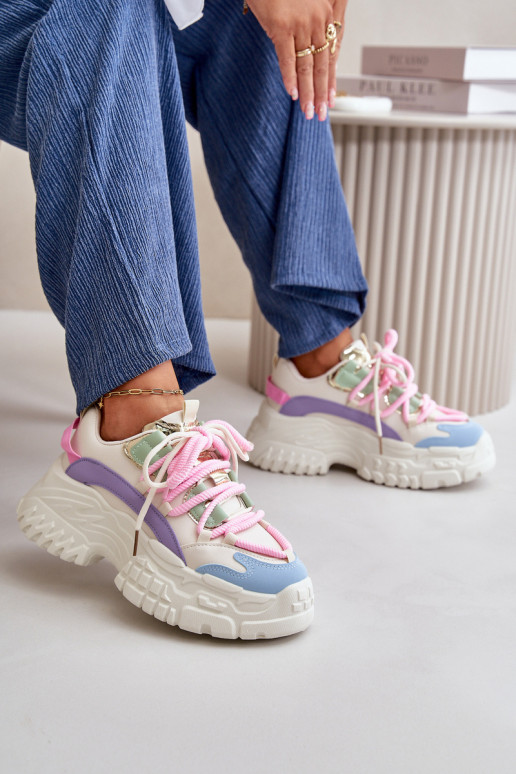 Sneakers Modellschuhe Damen mit modischen massiven Sohlen in verschiedenen Farben Nevela Sneakers Modellschuhe Damen mit modischen massiven Sohlen in verschiedenen Farben Nevela