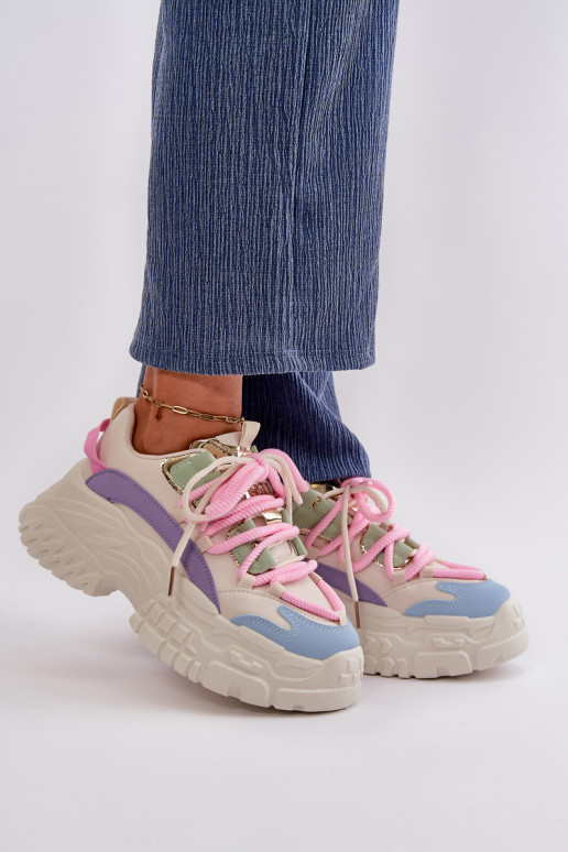 Sneakers Modellschuhe Damen mit modischen massiven Sohlen in verschiedenen Farben Nevela Sneakers Modellschuhe Damen mit modischen massiven Sohlen in verschiedenen Farben Nevela