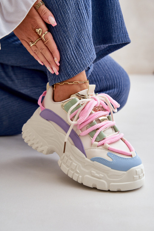 Sneakers Modellschuhe Damen mit modischen massiven Sohlen in verschiedenen Farben Nevela Sneakers Modellschuhe Damen mit modischen massiven Sohlen in verschiedenen Farben Nevela