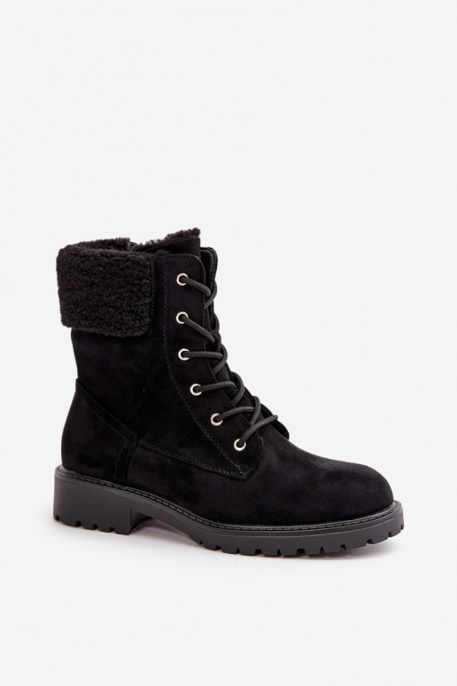 Bottines de travail chauffantes pour femmes To the Castle de couleur noire Mivael