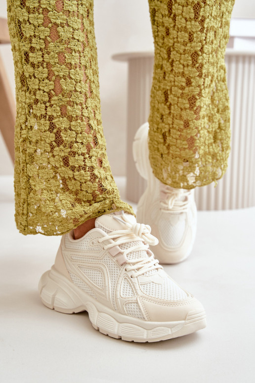 baskets Chaussures modèle baskets Féminin beige Timoci baskets Chaussures modèle baskets Féminin beige Timoci