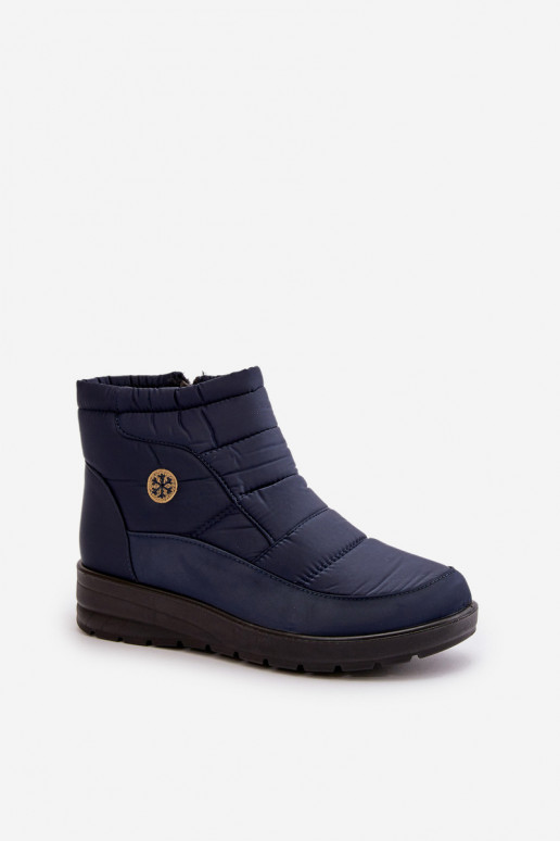 Bottes de neige Féminin réchauffer bleu foncé Helis Bottes de neige Féminin réchauffer bleu foncé Helis