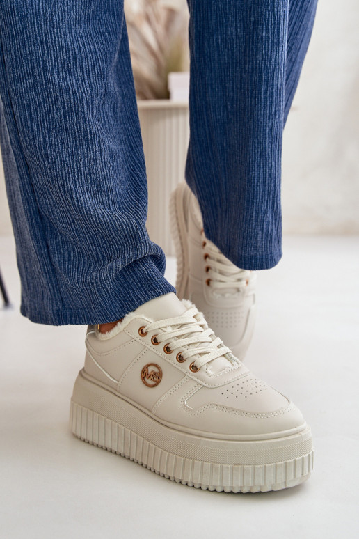 Turnschuhe Modell Schuhe Sportschuhe Damen warm mit modischen massiven Sohlen beige Verissha Turnschuhe Modell Schuhe Sportschuhe Damen warm mit modischen massiven Sohlen beige Verissha