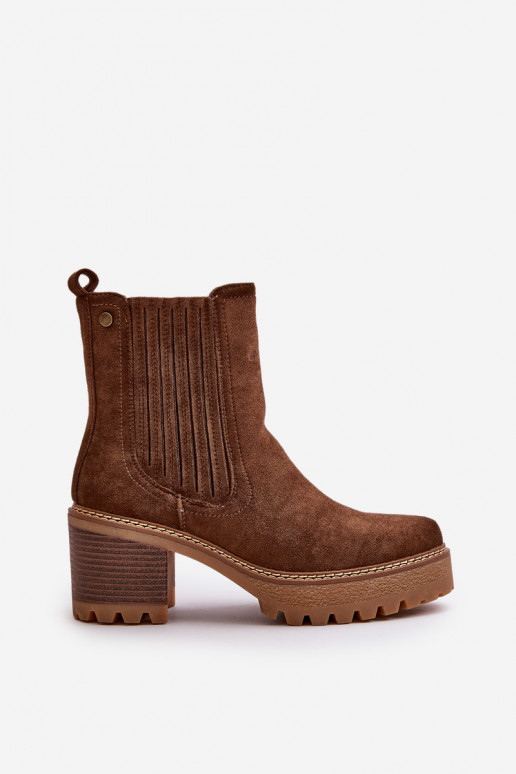 Bottes pour femmes Z en daim écologiqueu réchauffer marron foncé Nevitas Bottes pour femmes Z en daim écologiqueu réchauffer marron foncé Nevitas
