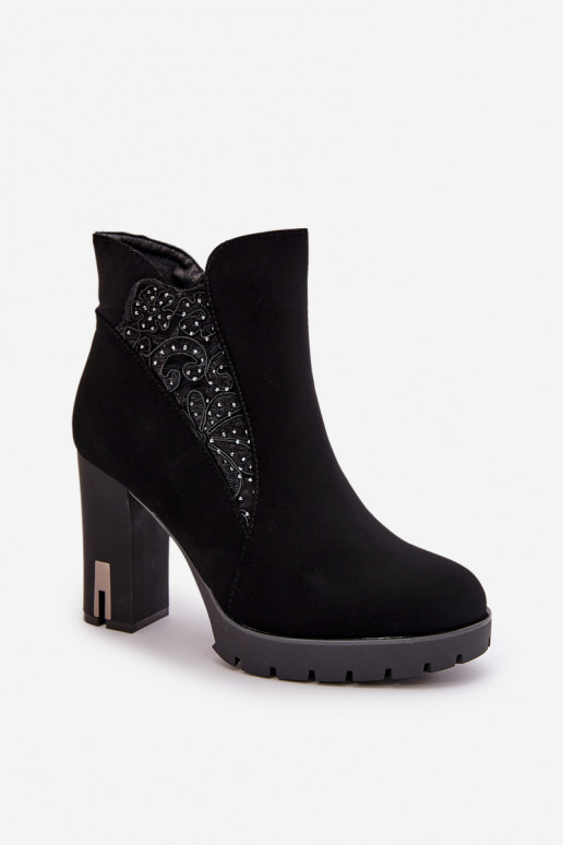 réchauffer Bottes pour femmes Dans un poste élevé Z Haftem couleur noire Verissae réchauffer Bottes pour femmes Dans un poste élevé Z Haftem couleur noire Verissae