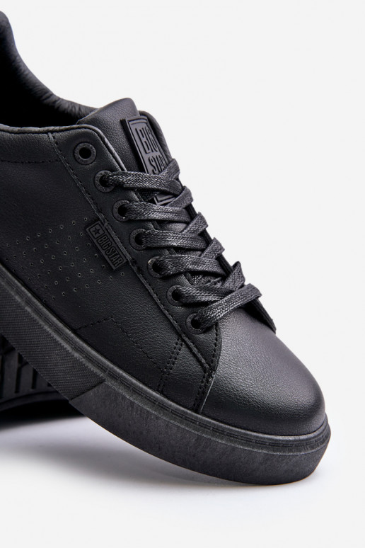 lässige Schuhe Sneakers Stilvollllschuhe für Männer aus Öko-Leder Big Star OO174117 schZuarze Farbe lässige Schuhe Sneakers Stilvollllschuhe für Männer aus Öko-Leder Big Star OO174117 schZuarze Farbe