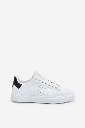 lässige Schuhe Sneakers Stilvollllschuhe für Männer aus Öko-Leder Big Star OO174115 Zueiße Farbe 2