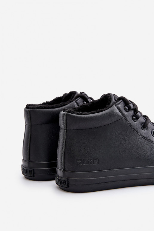 réchauffer Chaussures décontractées pour hommes en cuir écologique Big Star OO174607 couleur noire réchauffer Chaussures décontractées pour hommes en cuir écologique Big Star OO174607 couleur noire