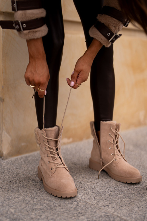 Bottines de travail chauffantes pour femmes To the Castle couleur beige Mivael Bottines de travail chauffantes pour femmes To the Castle couleur beige Mivael