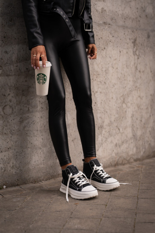 Vrijetijdsschoenen met platform Eko Leer Big Star OO274063 zInart