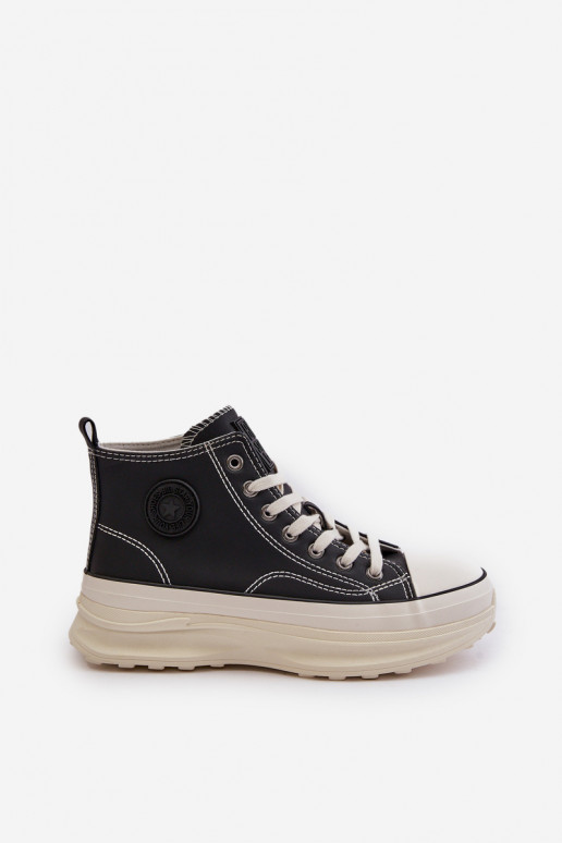 Vrijetijdsschoenen met platform Eko Leer Big Star OO274063 zInart