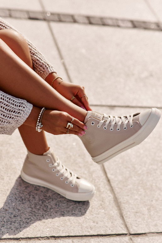 Chaussures de loisirs réchauffer en cuir écologique couleur rose Big Star OO274933 Chaussures de loisirs réchauffer en cuir écologique couleur rose Big Star OO274933