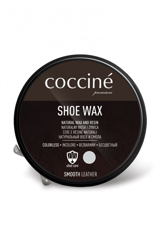 Coccine Pâte de cire pour chaussures en cuir