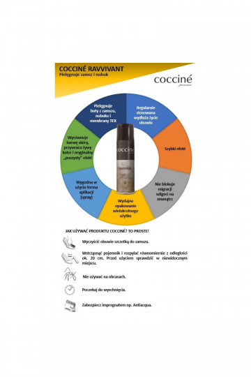 Coccine Ravvivant Spray Régénérant pour daim et nubuck 2