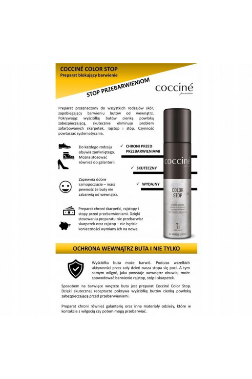 Coccine Schuhfarbschutzspray
