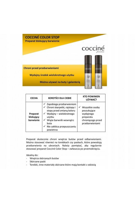 Coccine Kleurbeschermingsspray voor schoenen