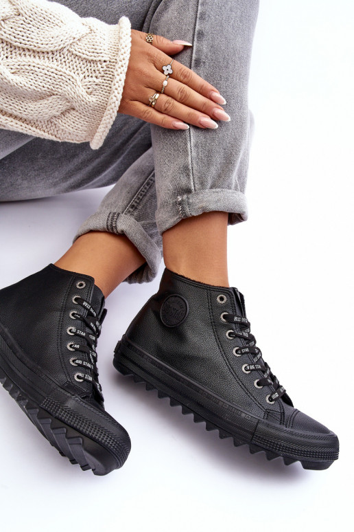 Chaussures de loisirs Big Star Grand réchauffer couleur noire EE274110 Chaussures de loisirs Big Star Grand réchauffer couleur noire EE274110