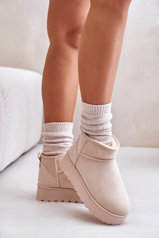 Schneestiefel Feminin mit einer Plattform sich Zuarm laufen mit Fell innen elfenbeinfarbe Xamella Schneestiefel Feminin mit einer Plattform sich Zuarm laufen mit Fell innen elfenbeinfarbe Xamella