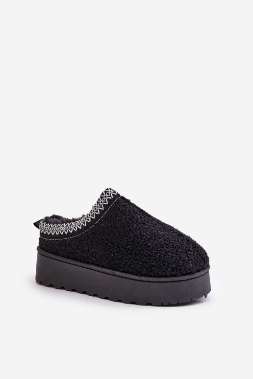 Bottes de neige Féminin avec une plateforme Z Haftem couleur noire Tirissa Bottes de neige Féminin avec une plateforme Z Haftem couleur noire Tirissa