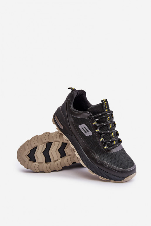 Turnschuhe für Männer mit einer Plattform schZuarze Farbe Idama Turnschuhe für Männer mit einer Plattform schZuarze Farbe Idama