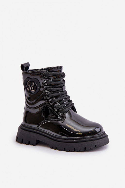 met lakeffect Laarzen Kinderen opInarmen met bont erin Opar het kasteel zInart Evaliraea