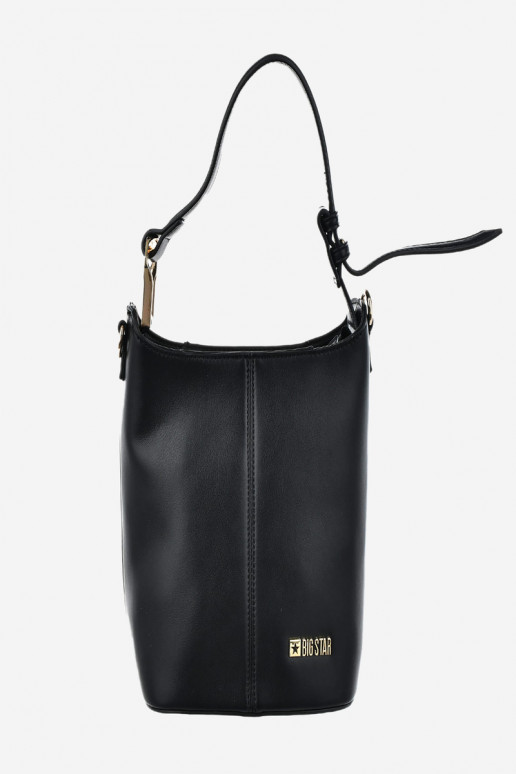 Féminin Un petit sac à main en cuir écologique Big Star OO574133 noir