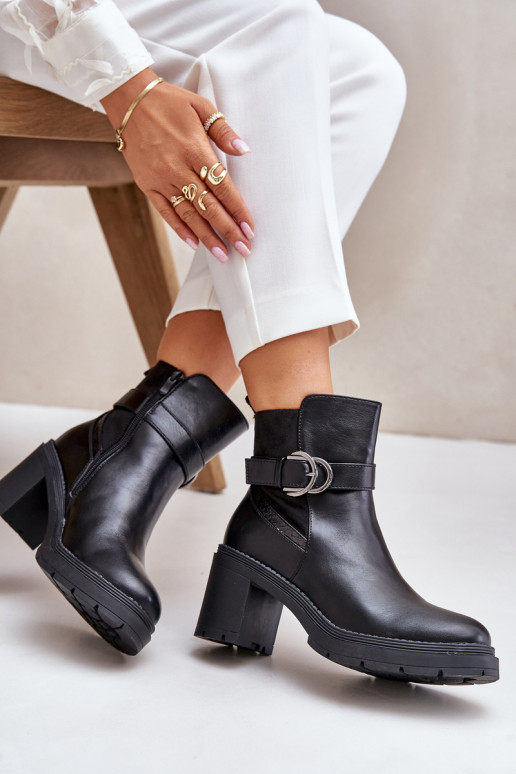 Damenstiefel mit Absätzen Aufzeichnen sich Zuarm laufen Zum Schloss schZuarze Farbe Inabelle Damenstiefel mit Absätzen Aufzeichnen sich Zuarm laufen Zum Schloss schZuarze Farbe Inabelle