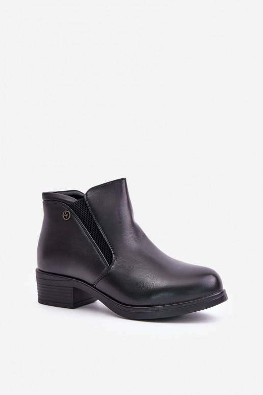 Bottes Avec un dessus bas réchauffer avec de la fourrure à l intérieur Vinceza 85150 couleur noire Bottes Avec un dessus bas réchauffer avec de la fourrure à l intérieur Vinceza 85150 couleur noire