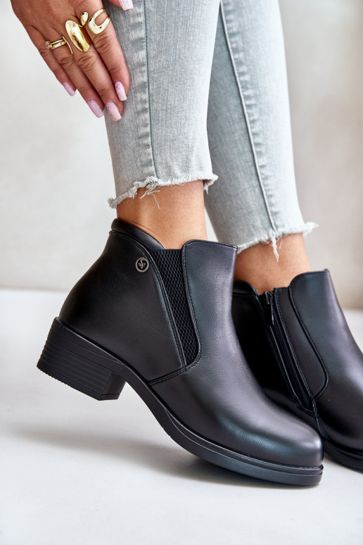 Bottes Avec un dessus bas réchauffer avec de la fourrure à l intérieur Vinceza 85150 couleur noire Bottes Avec un dessus bas réchauffer avec de la fourrure à l intérieur Vinceza 85150 couleur noire