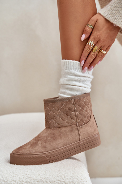 Laarzen SneeuIn laarzen Opar het kasteel opInarmen met bont erin Big Star OO274A524 beige Laarzen SneeuIn laarzen Opar het kasteel opInarmen met bont erin Big Star OO274A524 beige